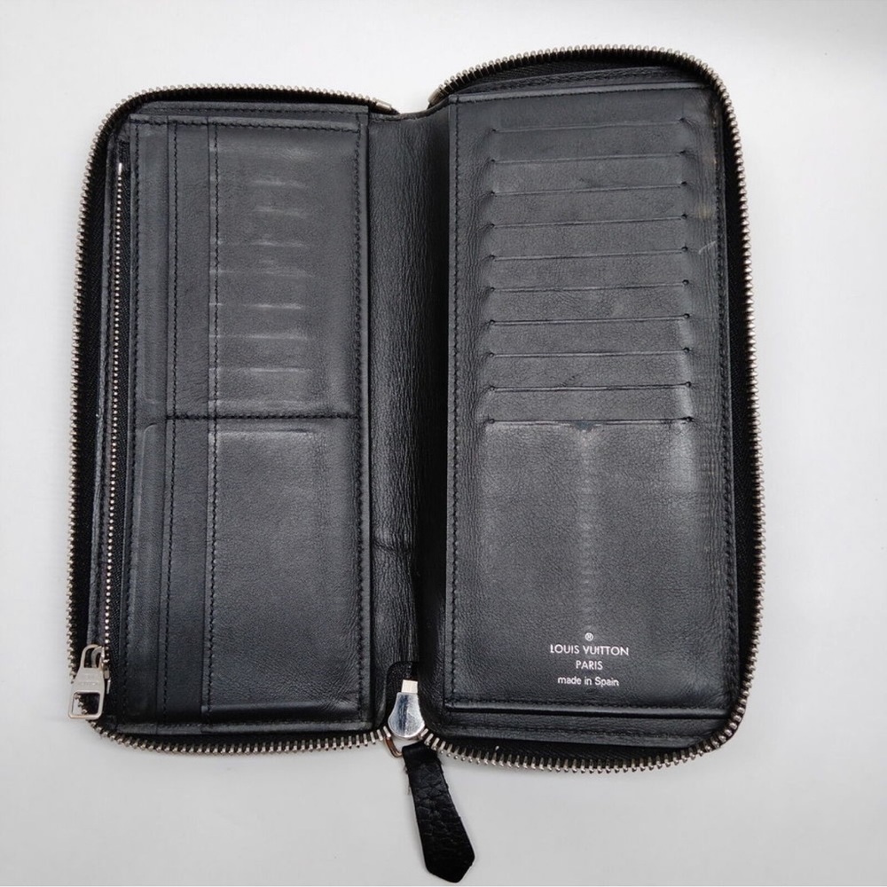 Louis Vuitton Lv Long Wallet Black - Picture 4 of 7